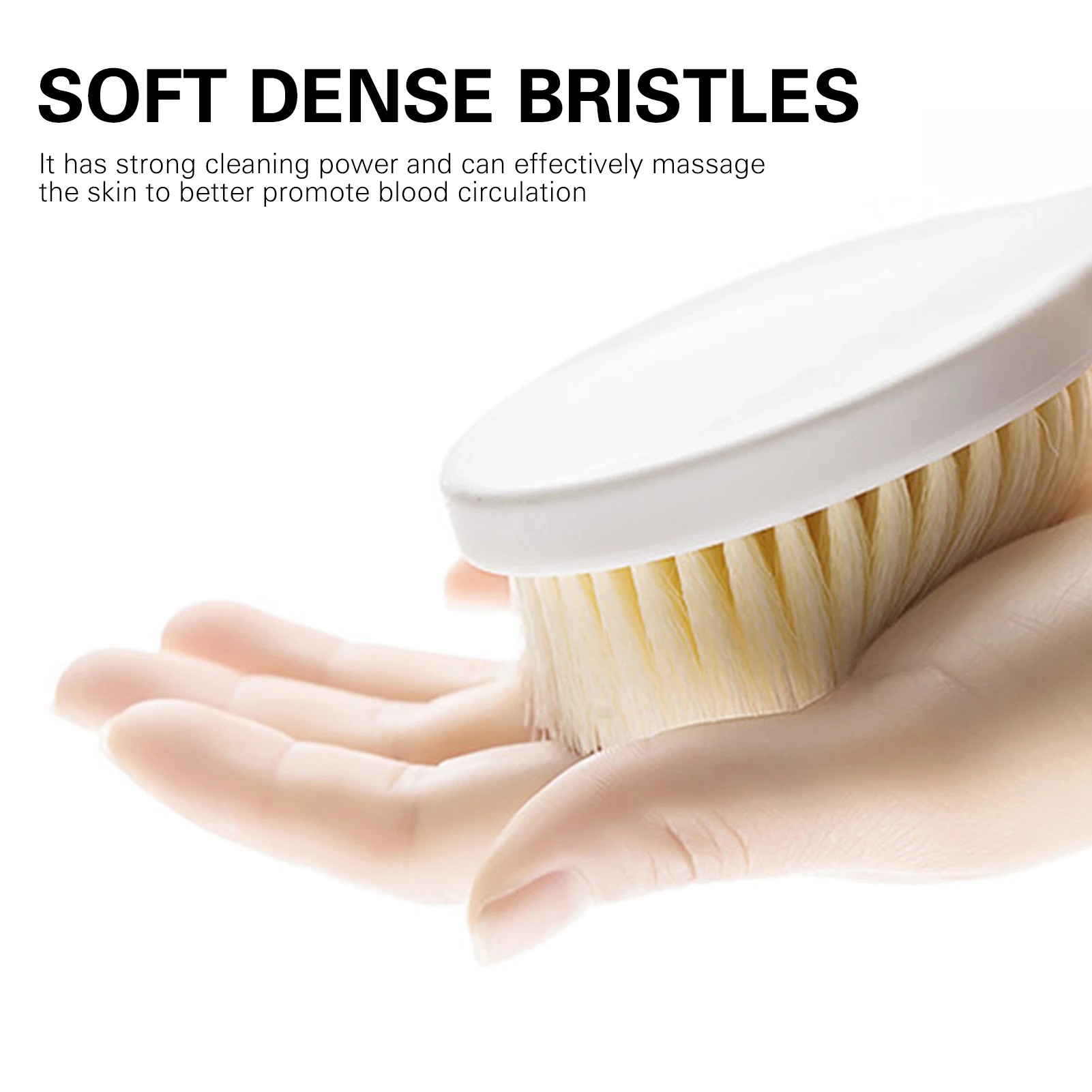 Washable Shower Brush with Long Handle Soft Exfoliating Massage Scrubber Body Cleaning Tool Bath Brush Reusable for Women Men
Washable Shower Brush with Long Handle Soft Exfoliating Massage Scrubber Body Cleaning Tool Bath Brush Reusable for Women Men