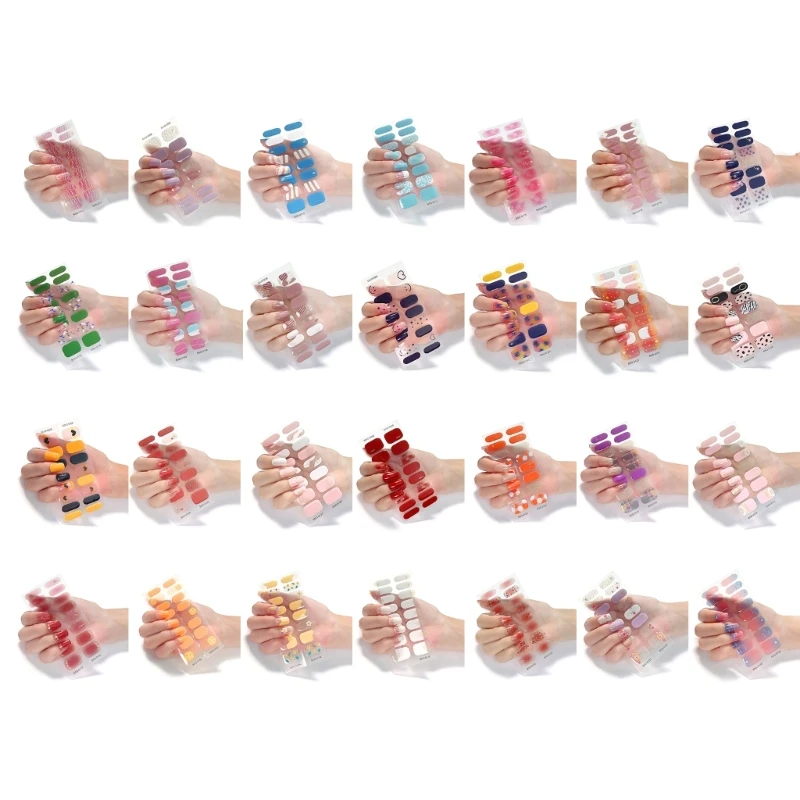 16 шт., акриловые наклейки для ногтей
16 шт., акриловые наклейки для ногтей