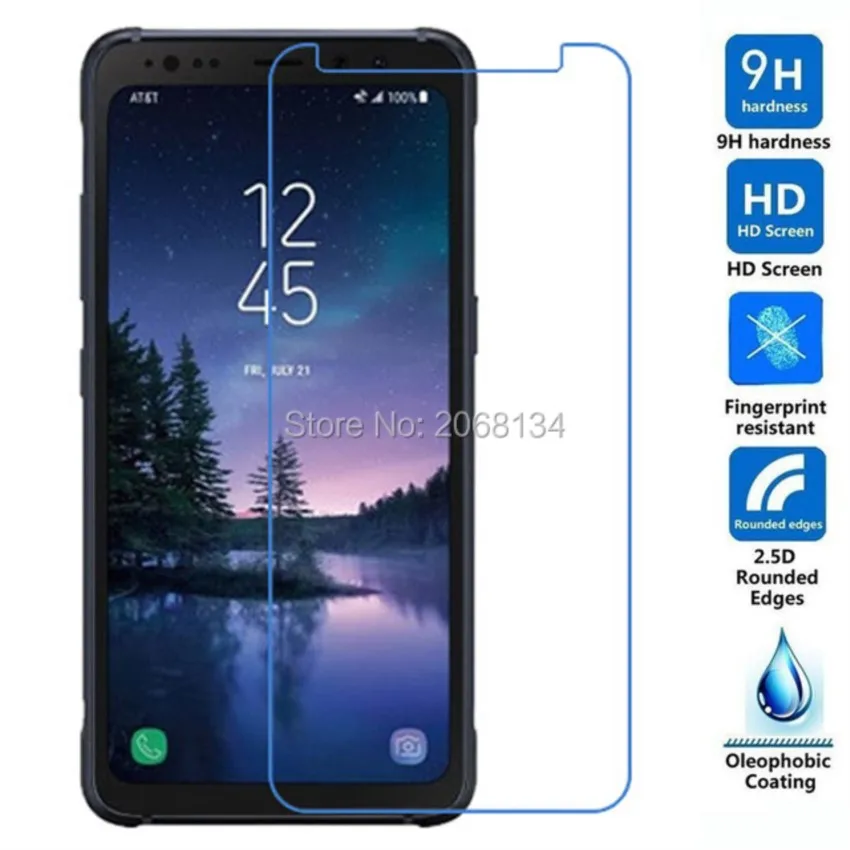 Для samsung galaxy s8 активное закаленное стекло 9h передняя защита защитная пленка