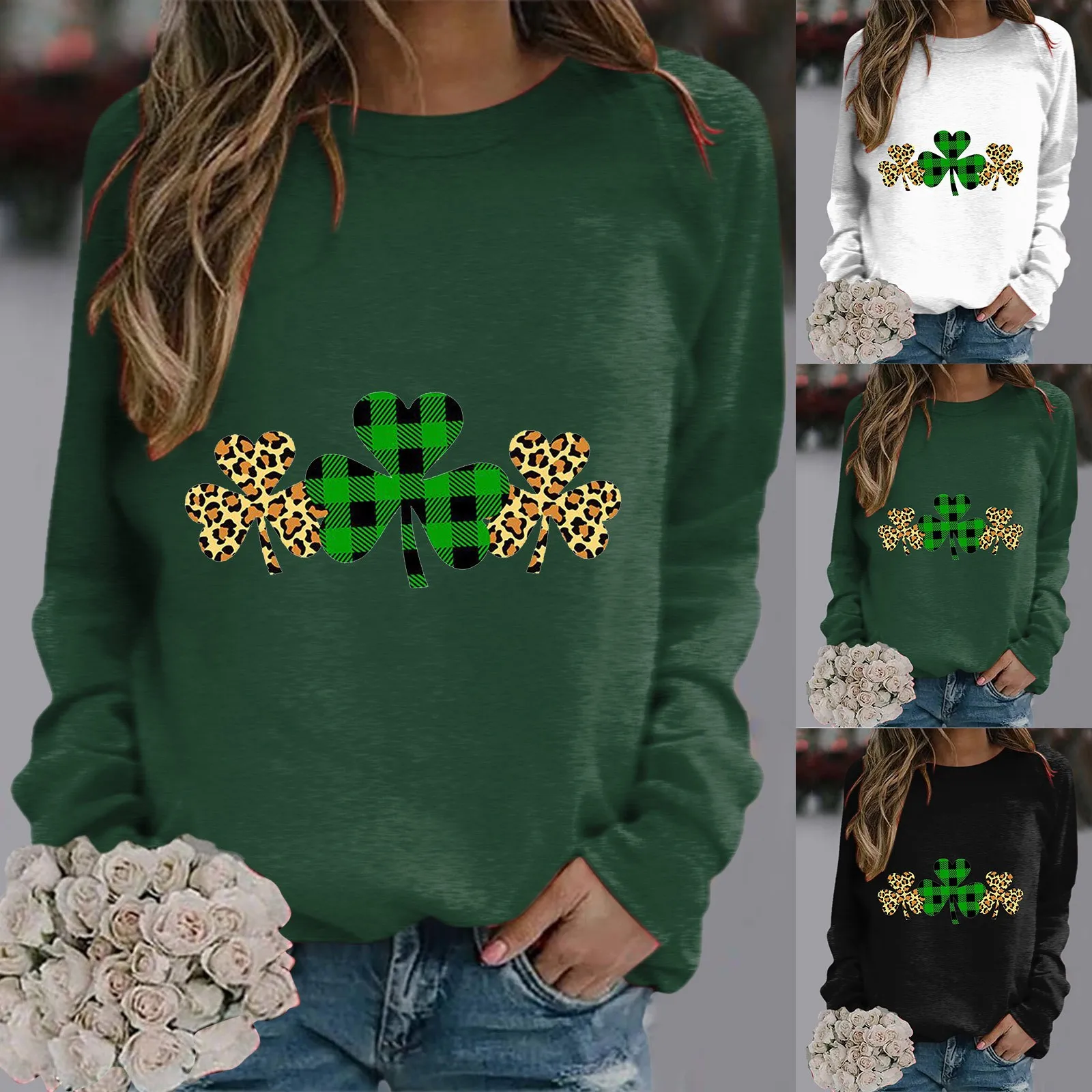 Crew Neck Sweater With Printed Long Sleeves Casual Sweatshirt Fashion Jumper Hoodie Comfy Sweatsuits Women Fuzzy Zip up Hoodie
Crew Neck Sweater With Printed Long Sleeves Casual Sweatshirt Fashion Jumper Hoodie Comfy Sweatsuits Women Fuzzy Zip up Hoodie