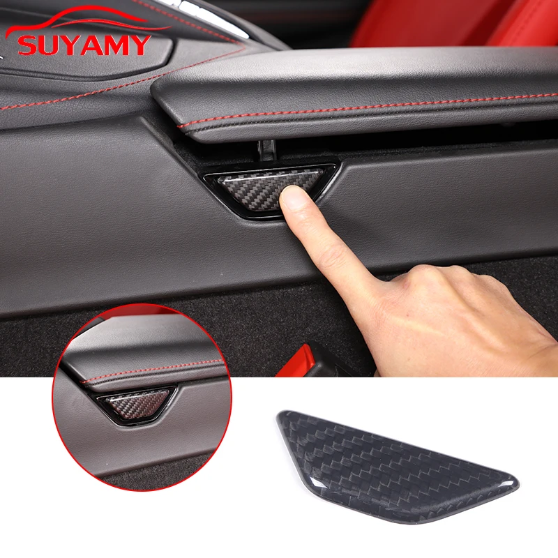 Real Carbon Fiber Central Control Armrest Box Switch Trim Cover For Corvette C8 Stingray Z51 Z06 2020-2023 Car Accessories 
Real Carbon Fiber Central Control Armrest Box Switch Trim Cover For Corvette C8 Stingray Z51 Z06 2020-2023 Car Accessories