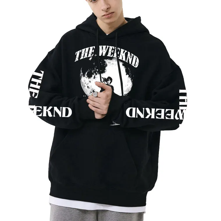 The Weeknd Dawn FM Graphic Hoodie Unisex Black Casual Oversized Sweatshirt Men Women Vintage Hip Hop Rock Hoodies Man Streetwear
The Weeknd Dawn FM Graphic Hoodie Unisex Black Casual Oversized Sweatshirt Men Women Vintage Hip Hop Rock Hoodies Man Streetwear