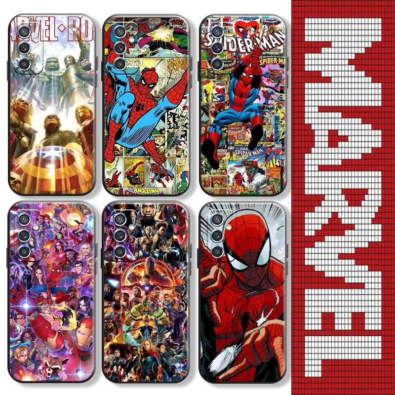 Avengers Spider Man Marvel Comics For Xiaomi Redmi 10 Note 9 10 Pro 5G 9T 10S Phone Case Silicone Cover Coque Back
Avengers Spider Man Marvel Comics For Xiaomi Redmi 10 Note 9 10 Pro 5G 9T 10S Phone Case Silicone Cover Coque Back