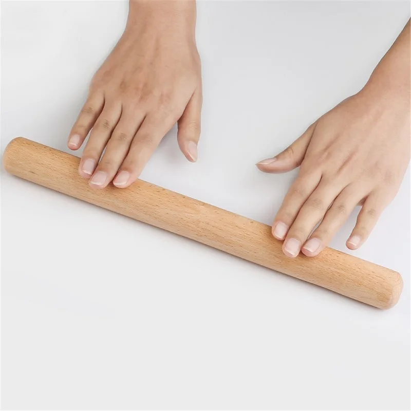 2 Size Kitchen Wooden Rolling Pin Kitchen Cooking Baking Tools Accessories Crafts Baking Fondant Cake Decoration Dough Roller
2 Size Kitchen Wooden Rolling Pin Kitchen Cooking Baking Tools Accessories Crafts Baking Fondant Cake Decoration Dough Roller