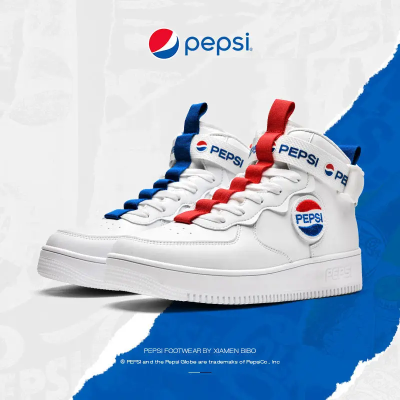 Pepsi-Cola spring 2022 new fashion trend wild sports high-top sneakers simple non-slip wear-resistant student flat shoes
Pepsi-Cola spring 2022 new fashion trend wild sports high-top sneakers simple non-slip wear-resistant student flat shoes