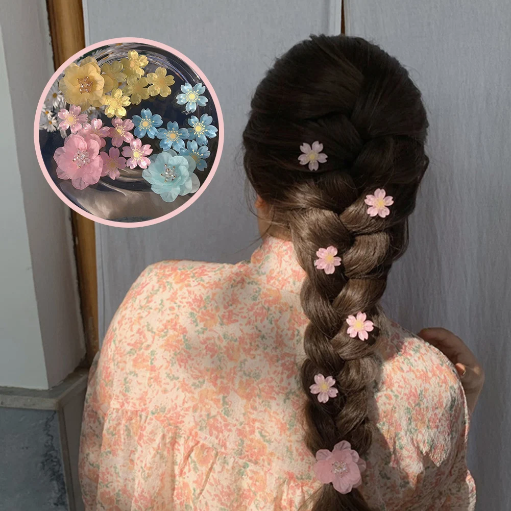 5pcs/set Cute Cherry Blossoms Small Hair Claws Sweet Atmosphere Claw Crab Hairpins Hair Clips Styling Fashion Hair Accessories
5pcs/set Cute Cherry Blossoms Small Hair Claws Sweet Atmosphere Claw Crab Hairpins Hair Clips Styling Fashion Hair Accessories