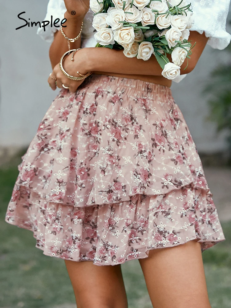 Simplee Floral emboridery boho elastic casual skirt women Holiday a-line summer beach skirt 2022 Ruffle vintage leopard bottoms
Simplee Floral emboridery boho elastic casual skirt women Holiday a-line summer beach skirt 2022 Ruffle vintage leopard bottoms