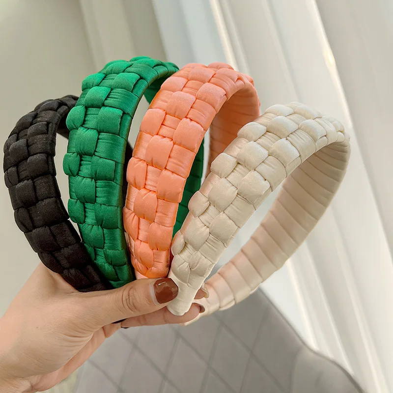 New Fashion Braid Headband Padded for Women Hairband For WomenGirls Wide Solid Color Turban Headwear Adult Hair Accessories Hoop
New Fashion Braid Headband Padded for Women Hairband For WomenGirls Wide Solid Color Turban Headwear Adult Hair Accessories Hoop