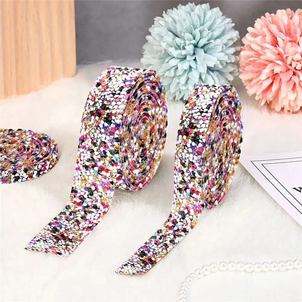 Sticker Sewing Accessories Phone Decoration Rhinestone Diamond Ribbon Glitter Trim Tape Self-Adhesive Rhinestone
Sticker Sewing Accessories Phone Decoration Rhinestone Diamond Ribbon Glitter Trim Tape Self-Adhesive Rhinestone