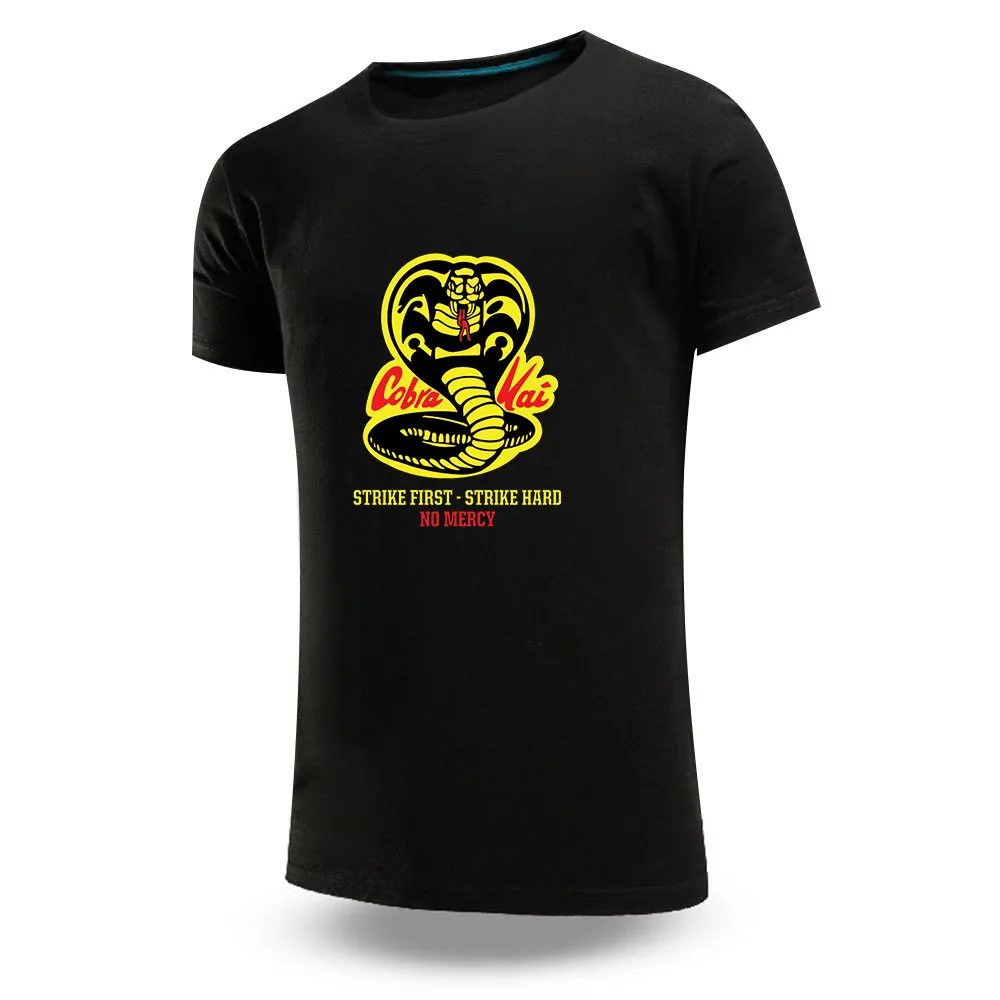 Cobra Kai Printing Fashion 2023 New Man's Solid Color Cotton Short Sleeve Summer High Quality Breathable All-Match T Shirt Tops
Cobra Kai Printing Fashion 2023 New Man's Solid Color Cotton Short Sleeve Summer High Quality Breathable All-Match T Shirt Tops