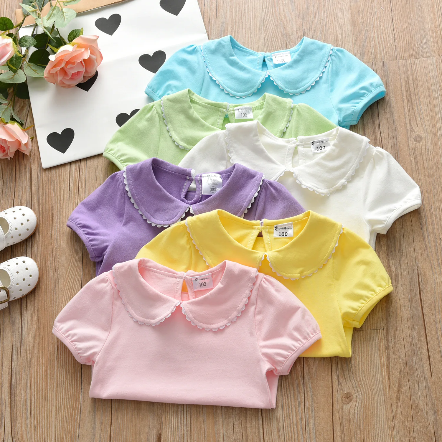 Clothes Kids Girls Cotton Kids Short Sleeve T Shirts Kids Tops Short Sleeve T Shirts Baby Girls 2 to 7 Years Old Kids Clothing
Clothes Kids Girls Cotton Kids Short Sleeve T Shirts Kids Tops Short Sleeve T Shirts Baby Girls 2 to 7 Years Old Kids Clothing