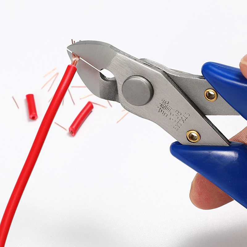 JUNEFOR Precision Diagonal Pliers Cutting Pliers for Wire Cable Cutter High Hardness Manual Tools Electronic Repair Hand Tools 
JUNEFOR Precision Diagonal Pliers Cutting Pliers for Wire Cable Cutter High Hardness Manual Tools Electronic Repair Hand Tools