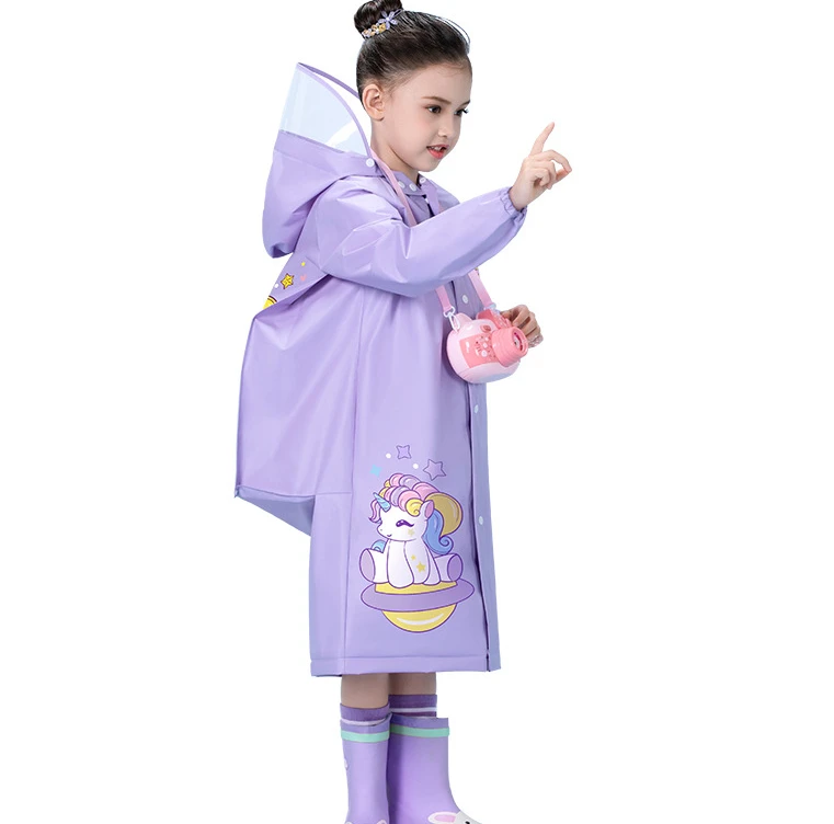 EVA Children's Raincoats Baby Kindergartens Primary School Students Backpacks Full Body Rainproof Ponchos Kids Rain Coat 
EVA Children's Raincoats Baby Kindergartens Primary School Students Backpacks Full Body Rainproof Ponchos Kids Rain Coat