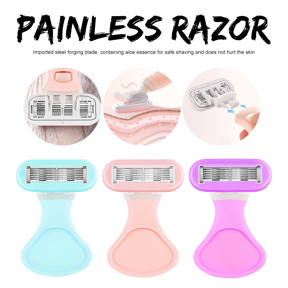 Women‘s ’Mini Shaving Razor Portable 6-Blade Hair Removal Knife Whole Body Hair Removal Shaver With Storage Case Beauty Tools
Women‘s ’Mini Shaving Razor Portable 6-Blade Hair Removal Knife Whole Body Hair Removal Shaver With Storage Case Beauty Tools