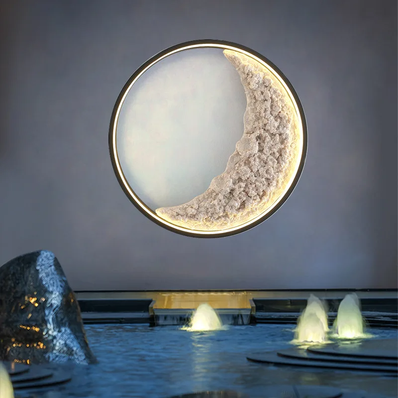 Nordic Moon Wall Lamp Iron Art Waterproof Outdoor Led Strip House Home Decoration Bar Living Room Garden Wall Lighting Fixtures
Nordic Moon Wall Lamp Iron Art Waterproof Outdoor Led Strip House Home Decoration Bar Living Room Garden Wall Lighting Fixtures