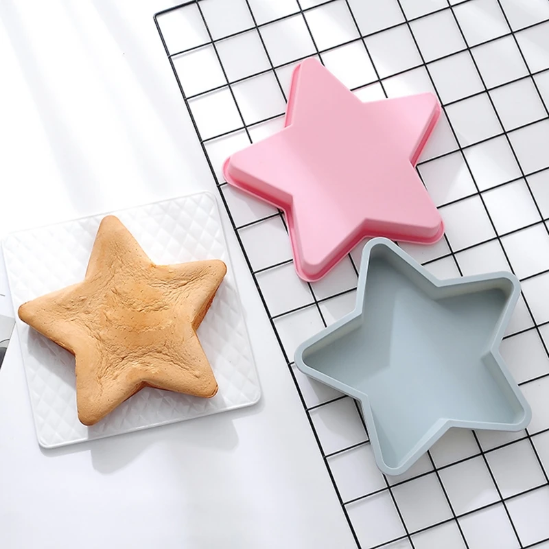 Silicone Chocolate Molds Pentagram Shaped Candy Moulds Baking Gadgets Non-stick Silicone Material for Kitchen DIY Baking 
Silicone Chocolate Molds Pentagram Shaped Candy Moulds Baking Gadgets Non-stick Silicone Material for Kitchen DIY Baking