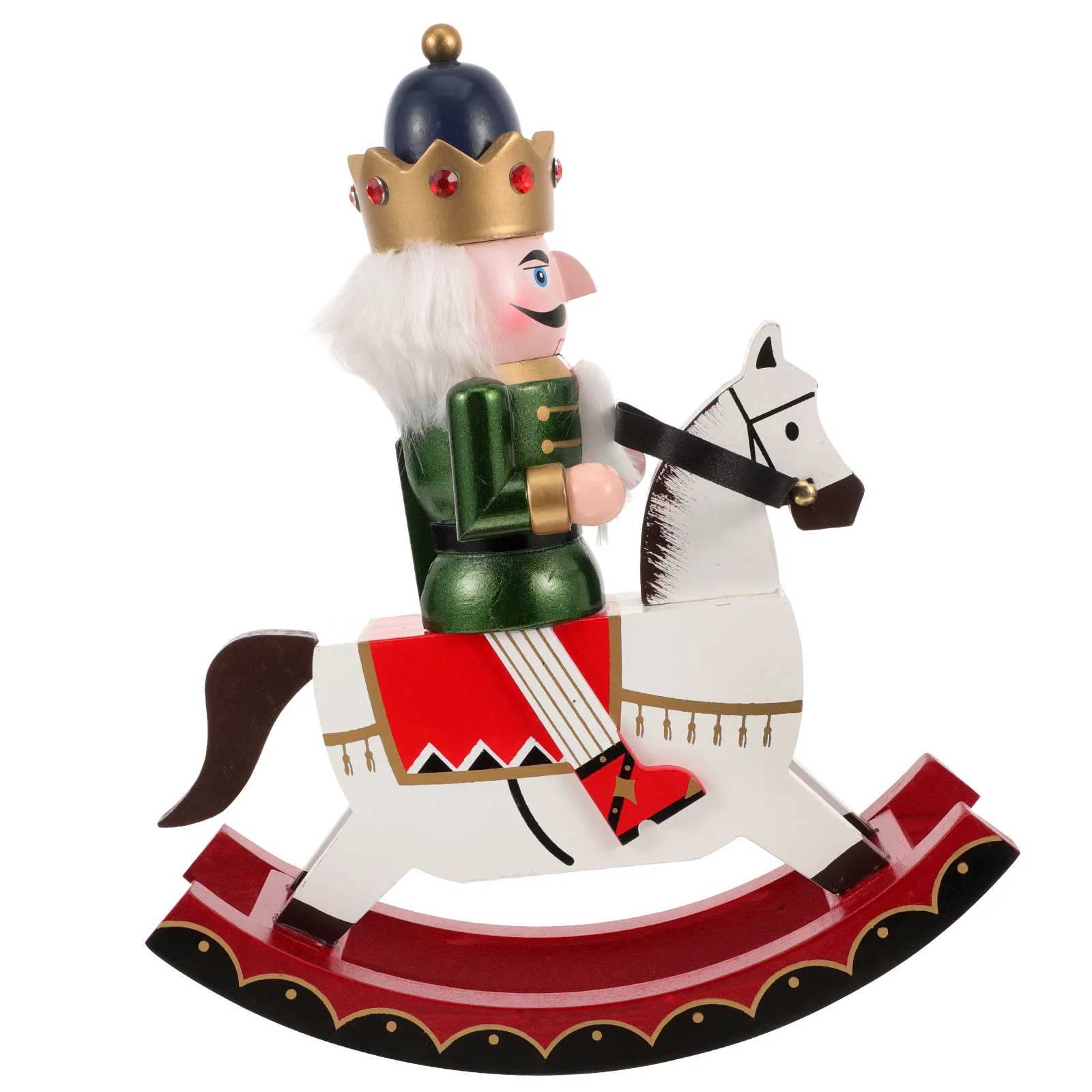 Wooden Nutcracker Festive Christmas Nutcracker Craft Wooden Horse Nutcracker Soldier Christmas Decorations
Wooden Nutcracker Festive Christmas Nutcracker Craft Wooden Horse Nutcracker Soldier Christmas Decorations