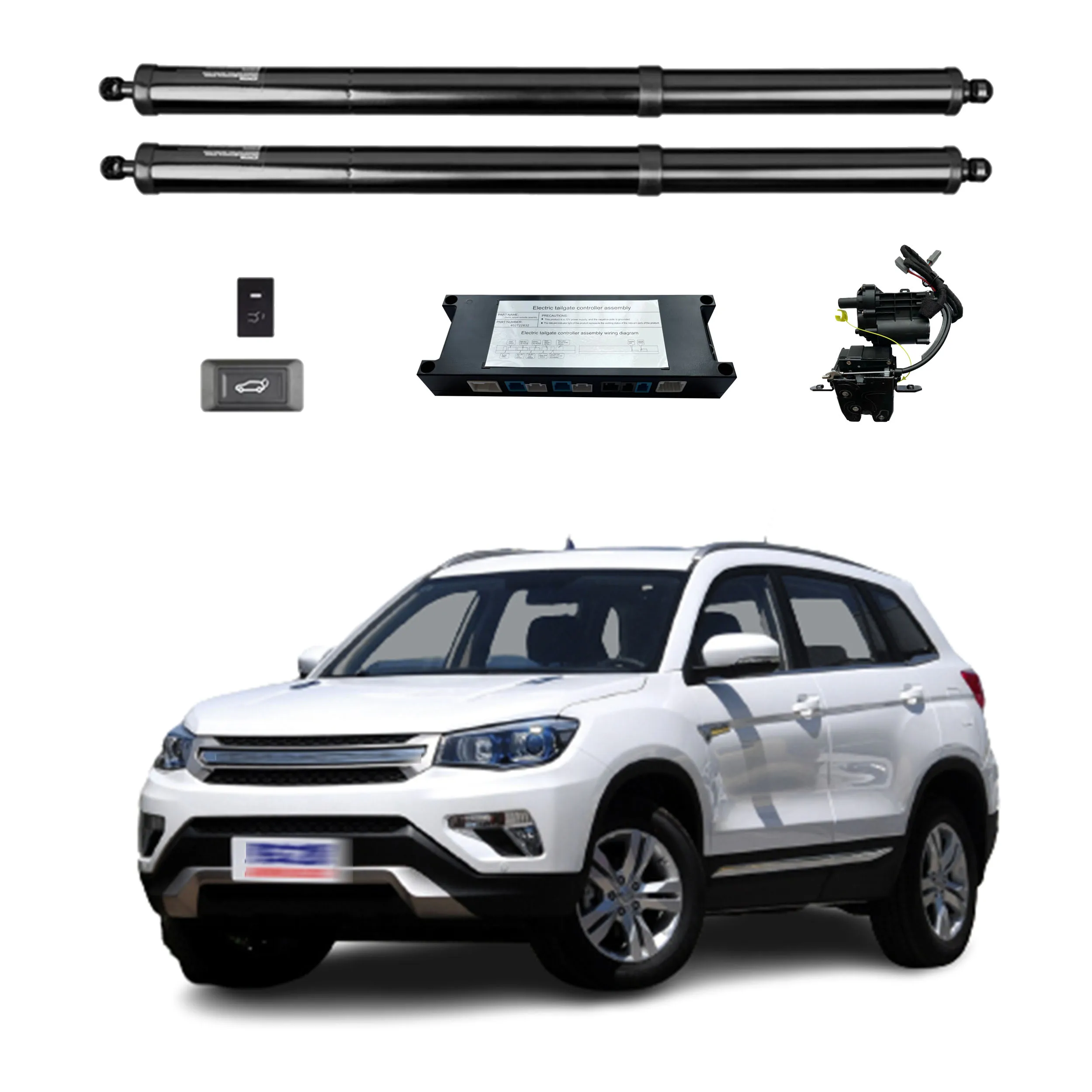 For Changan CS75 2014-2017 Electric Tailgate Rear Door Power Liftgate Auto Trunk Open And Close With Remote Control Function
For Changan CS75 2014-2017 Electric Tailgate Rear Door Power Liftgate Auto Trunk Open And Close With Remote Control Function