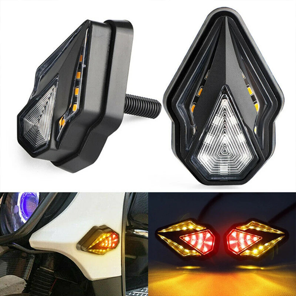 2 Pcs Motorcycle Led Turn Signal Dc 12v Flush Mount Indicators Turn Lights Mobile DRL
2 Pcs Motorcycle Led Turn Signal Dc 12v Flush Mount Indicators Turn Lights Mobile DRL
