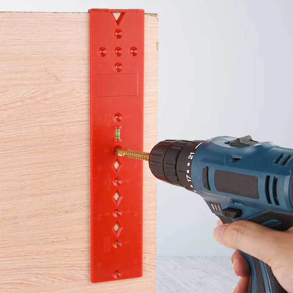 Plastic Bubble Level Ruler Wooden Pillars Construction Hole Drill Guide Locator Template Door Cabinets DIY Tools
Plastic Bubble Level Ruler Wooden Pillars Construction Hole Drill Guide Locator Template Door Cabinets DIY Tools