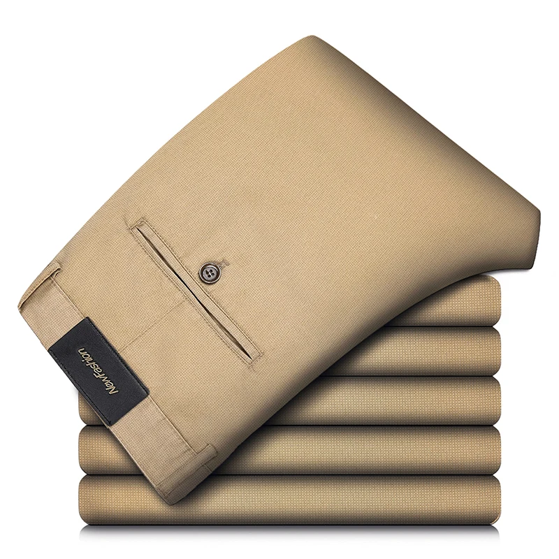 2022 Spring and Summer Thin Brand Fitting Straight Stretch Casual Pants Business Classic Style Youth Men's Slim Trousers
2022 Spring and Summer Thin Brand Fitting Straight Stretch Casual Pants Business Classic Style Youth Men's Slim Trousers