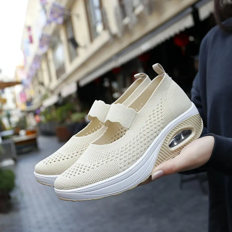 Womens Shoes 2023 Breathable Mesh Casual Shoes Comfortable Soft Bottom Sneakers Women Lace Up Platform Shoes Zapatos Be Mujer
Womens Shoes 2023 Breathable Mesh Casual Shoes Comfortable Soft Bottom Sneakers Women Lace Up Platform Shoes Zapatos Be Mujer