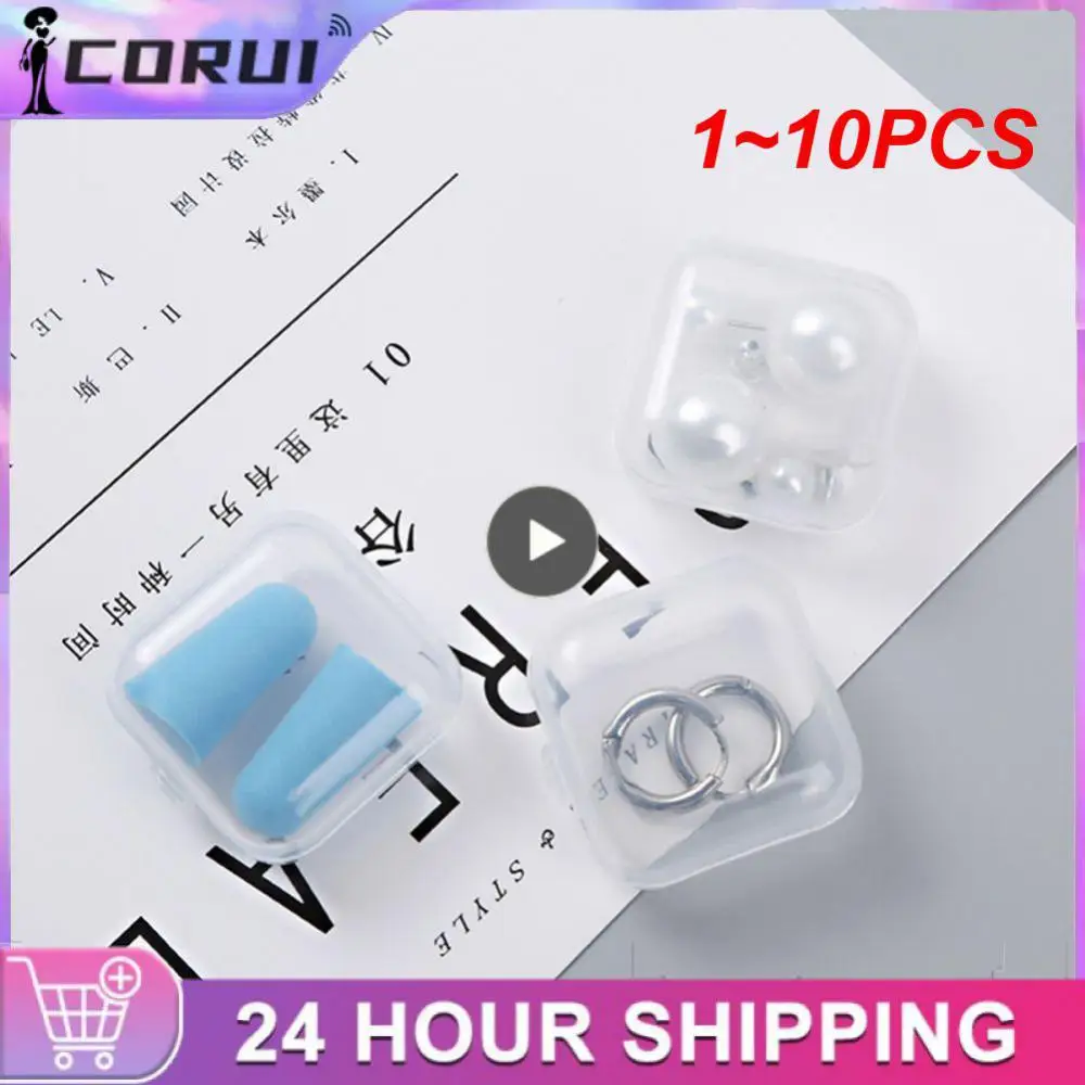 1~10PCS Empty Plastic Clear Mini Empty Square Small Boxes Jewelry Ear Plugs Container Nail Art Colorful Decor Storage
1~10PCS Empty Plastic Clear Mini Empty Square Small Boxes Jewelry Ear Plugs Container Nail Art Colorful Decor Storage