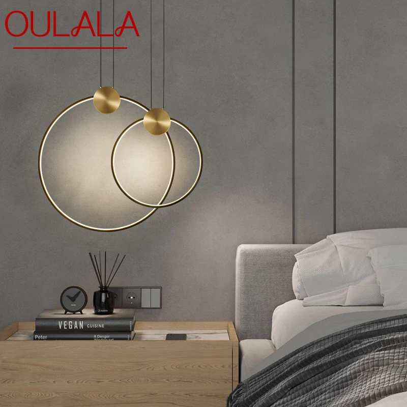 OULALA Modern Brass Pendant Lamp LED 3 Colors Copper Hanging Lights Classic Creative Decor for Hallway Living Bedroom 
OULALA Modern Brass Pendant Lamp LED 3 Colors Copper Hanging Lights Classic Creative Decor for Hallway Living Bedroom