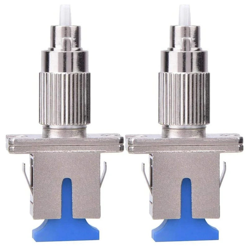 2X FC-SC Single Mode Coupler Hybrid Converter Fiber Optic Adapter For FC Male To SC Female
2X FC-SC Single Mode Coupler Hybrid Converter Fiber Optic Adapter For FC Male To SC Female