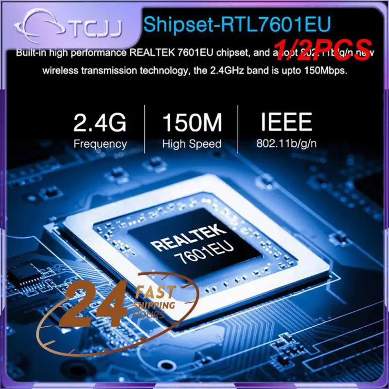 1/2PCS WiFi Adapter 5dB Antenna 150Mbps Lan Wireless Network Card Portable USB 7601 chip for AHD DVR DVR
1/2PCS WiFi Adapter 5dB Antenna 150Mbps Lan Wireless Network Card Portable USB 7601 chip for AHD DVR DVR