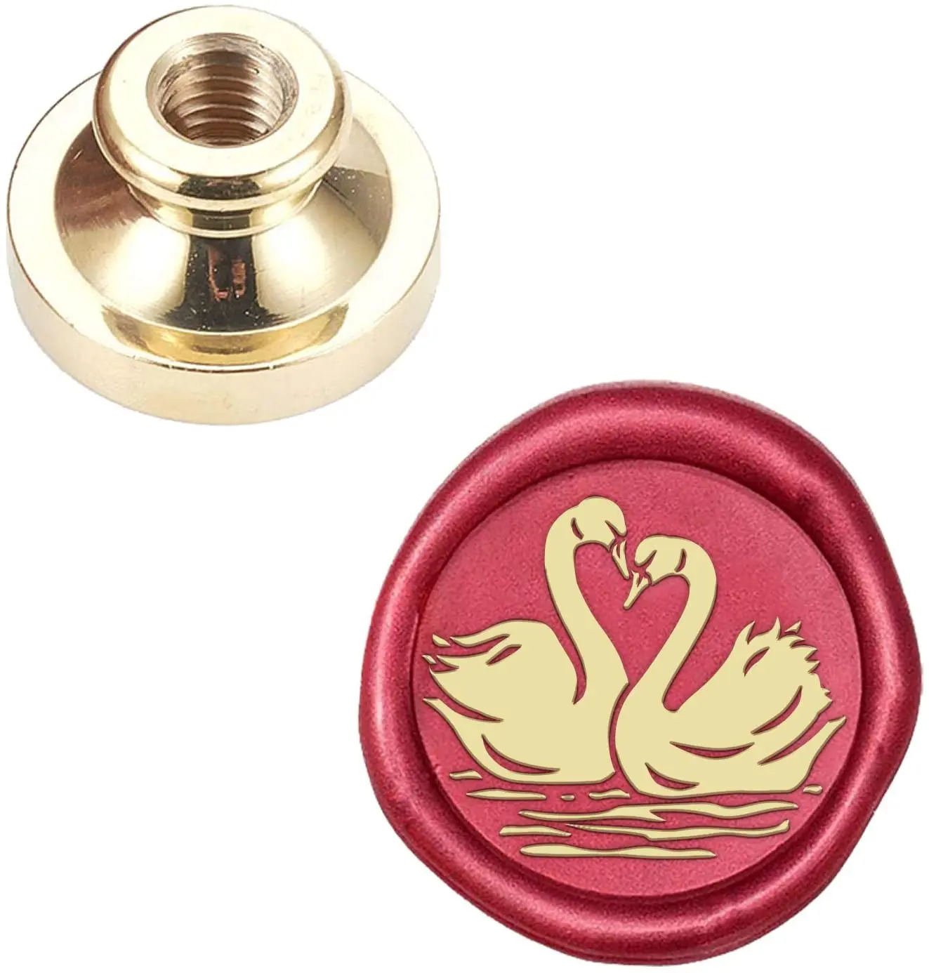 1pc Animal Wax Seal Stamp Head Swan Removable Sealing Brass Stamp Head for Creative Gift Envelopes Invitations Cards Decoration 
1pc Animal Wax Seal Stamp Head Swan Removable Sealing Brass Stamp Head for Creative Gift Envelopes Invitations Cards Decoration