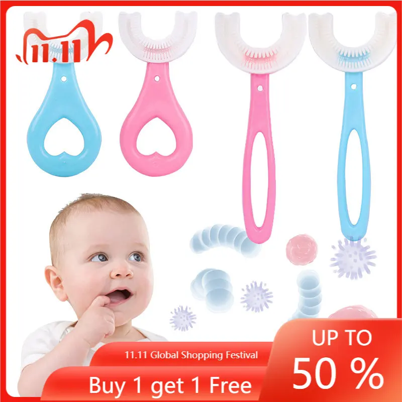 New Children's Infant Toothbrush U Silicon Toothbrush Kids Tooth Care Mouth-Cleaning Manual Cartoon Pattern Hand-Held Version
New Children's Infant Toothbrush U Silicon Toothbrush Kids Tooth Care Mouth-Cleaning Manual Cartoon Pattern Hand-Held Version