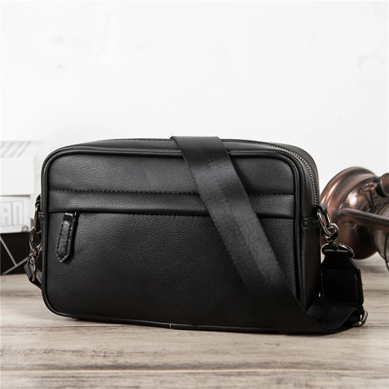 Fashion Luxury Mens Crossbody Bag Business PVC Shoulder Bags Men Black Messenger Bag Men Casual Zipper Bag New
Fashion Luxury Mens Crossbody Bag Business PVC Shoulder Bags Men Black Messenger Bag Men Casual Zipper Bag New