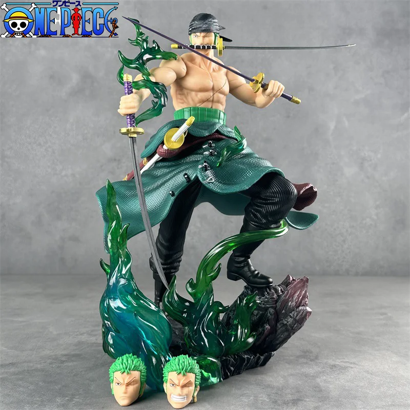 Hot One Piece 31.5cm Anime Figure Gk Roronoa Zoro Three-Blade Sa-Maximum Manga Anime Statue Action Figure Collection Model Toy
Hot One Piece 31.5cm Anime Figure Gk Roronoa Zoro Three-Blade Sa-Maximum Manga Anime Statue Action Figure Collection Model Toy