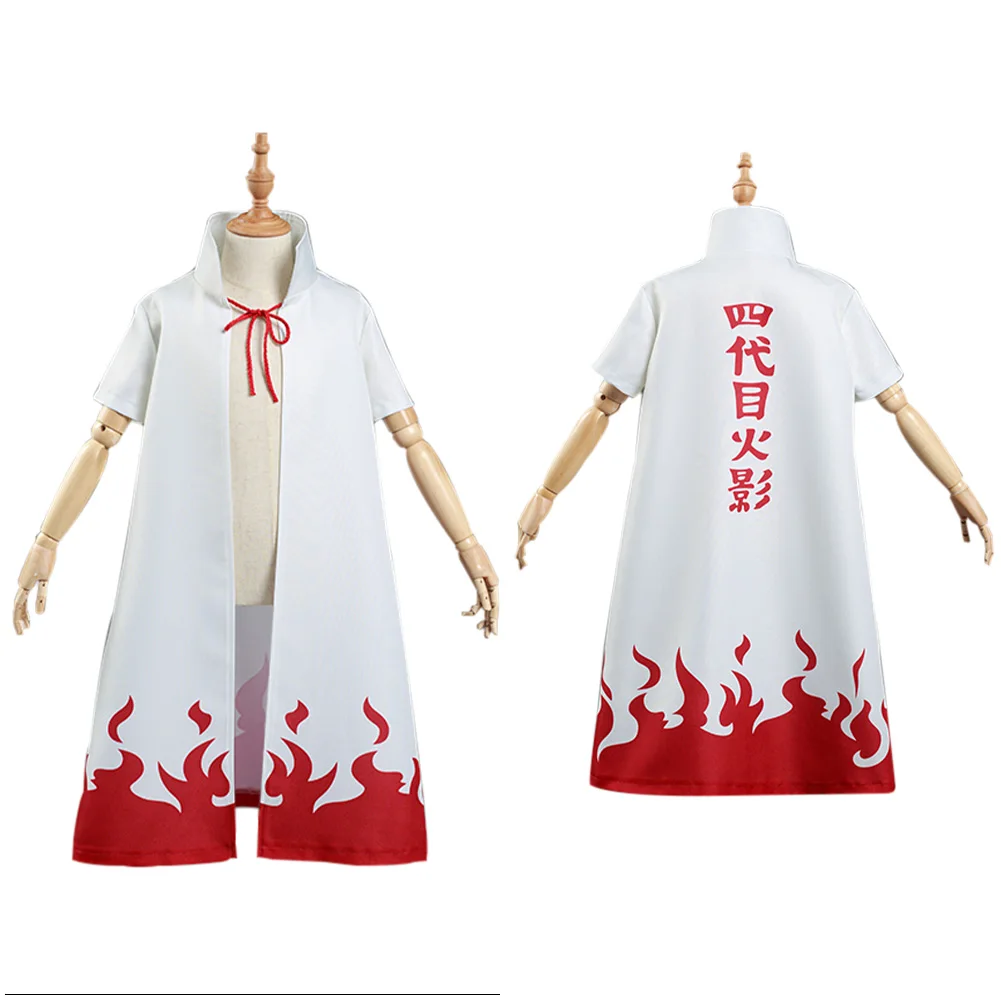 Kids Fourth Hokage Yondaime Cloak Cape Cosplay Costumes Minato Namikaze Kakashi Akatsuki Cape for Kids
Kids Fourth Hokage Yondaime Cloak Cape Cosplay Costumes Minato Namikaze Kakashi Akatsuki Cape for Kids