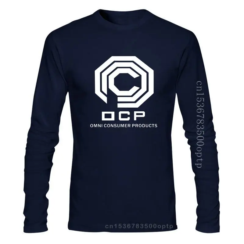 

Мужская одежда 2022, новинка, футболка Robocop OCP с логотипом классического фильма ED209, ретро, винтажная, оригинальный дизайн, крутая, Повседневная...