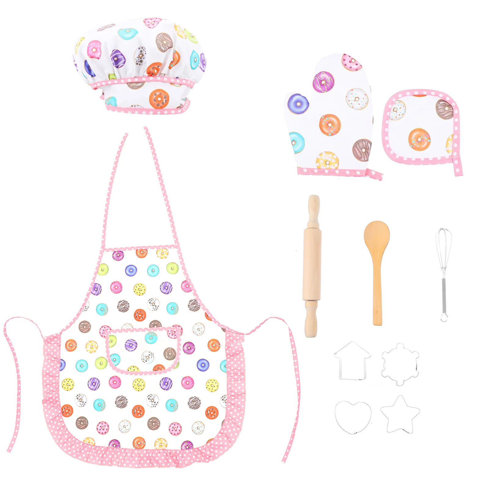 Donut Toys Egg Whisk Toy Role Play Toys Kids Bakeware Playthings Puzzle Toy Baking Utensils Toys Mold Children's Baking Tools
Donut Toys Egg Whisk Toy Role Play Toys Kids Bakeware Playthings Puzzle Toy Baking Utensils Toys Mold Children's Baking Tools