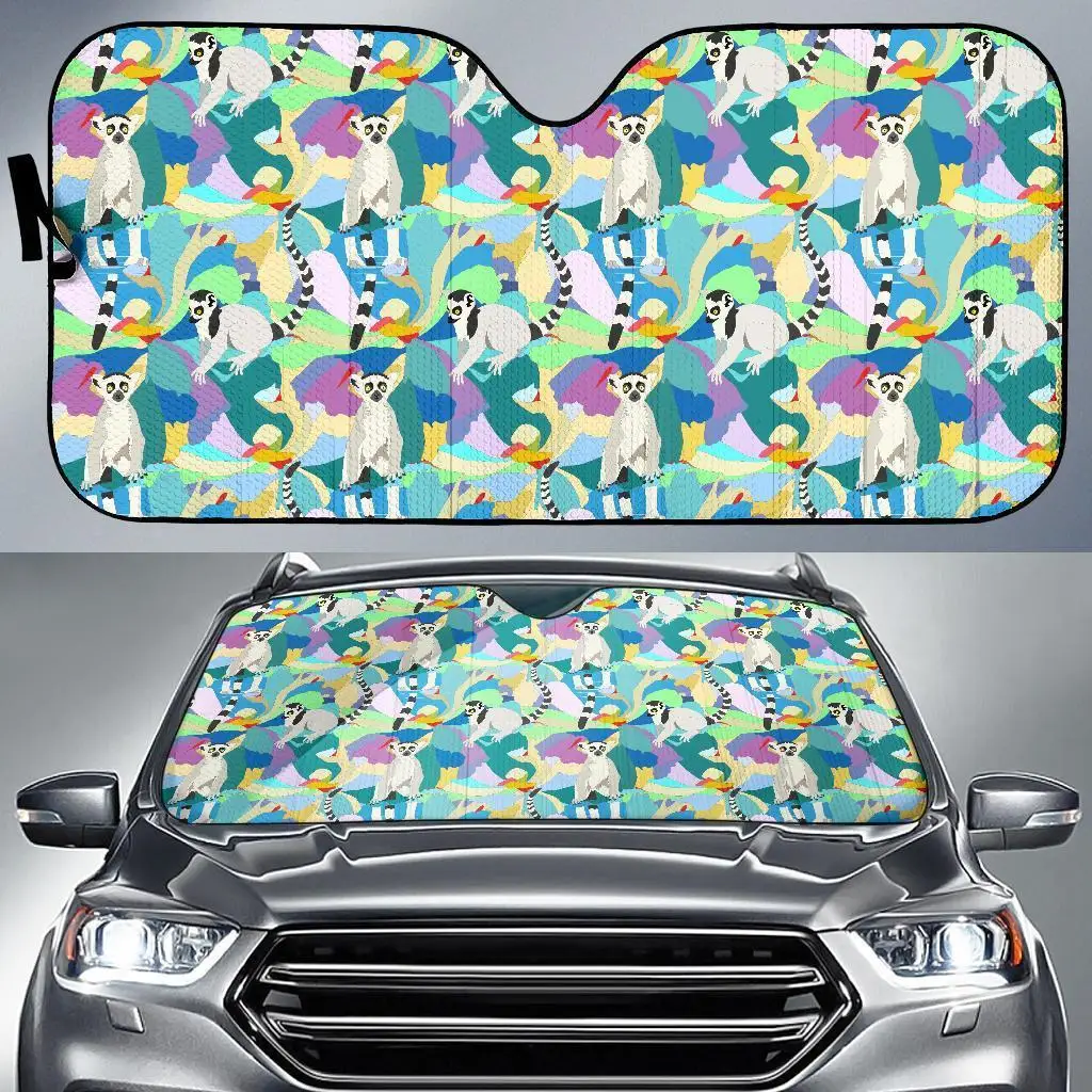 Lemur Colorful Pattern Print Auto Sun Shade Car Windshield Window Cover Sunshade
Lemur Colorful Pattern Print Auto Sun Shade Car Windshield Window Cover Sunshade