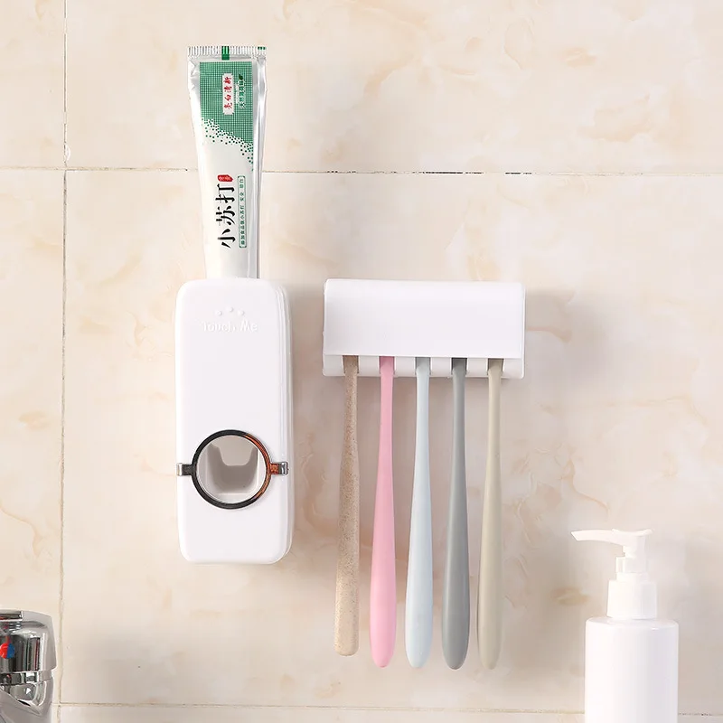 Korean Version of Automatic Toothpaste Extrusion Machine Household Dustproof Toothbrush Holder Toothpaste Extrusion Dispenser
Korean Version of Automatic Toothpaste Extrusion Machine Household Dustproof Toothbrush Holder Toothpaste Extrusion Dispenser