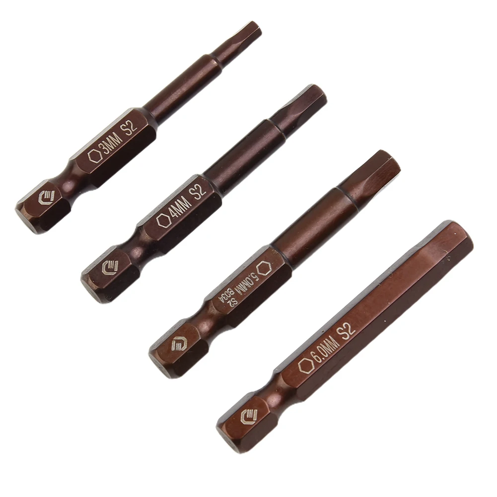 4pcs Allen Screwdriver Bit Wrench Drill Bits Quick Change Impact Driver Hexagon Screwdriver Bits Power Drill 50mm H3-H6
4pcs Allen Screwdriver Bit Wrench Drill Bits Quick Change Impact Driver Hexagon Screwdriver Bits Power Drill 50mm H3-H6