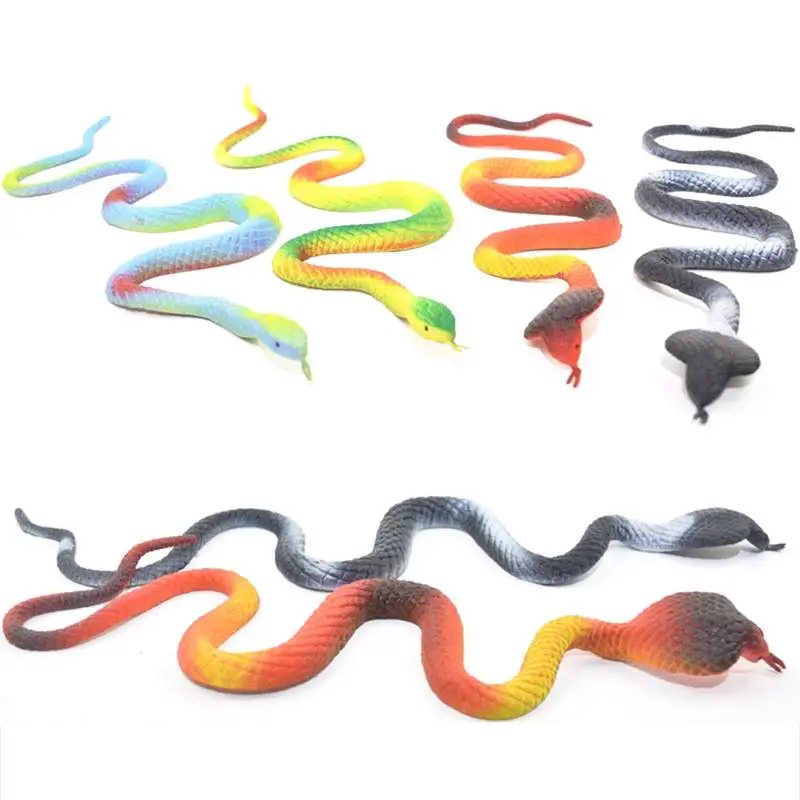 

Fake Snakes Realistic Fake Snakes Snake Toys For Garden Props To Scare Birds Squirrels Scary Gag Snakes Halloween Easter Gifts