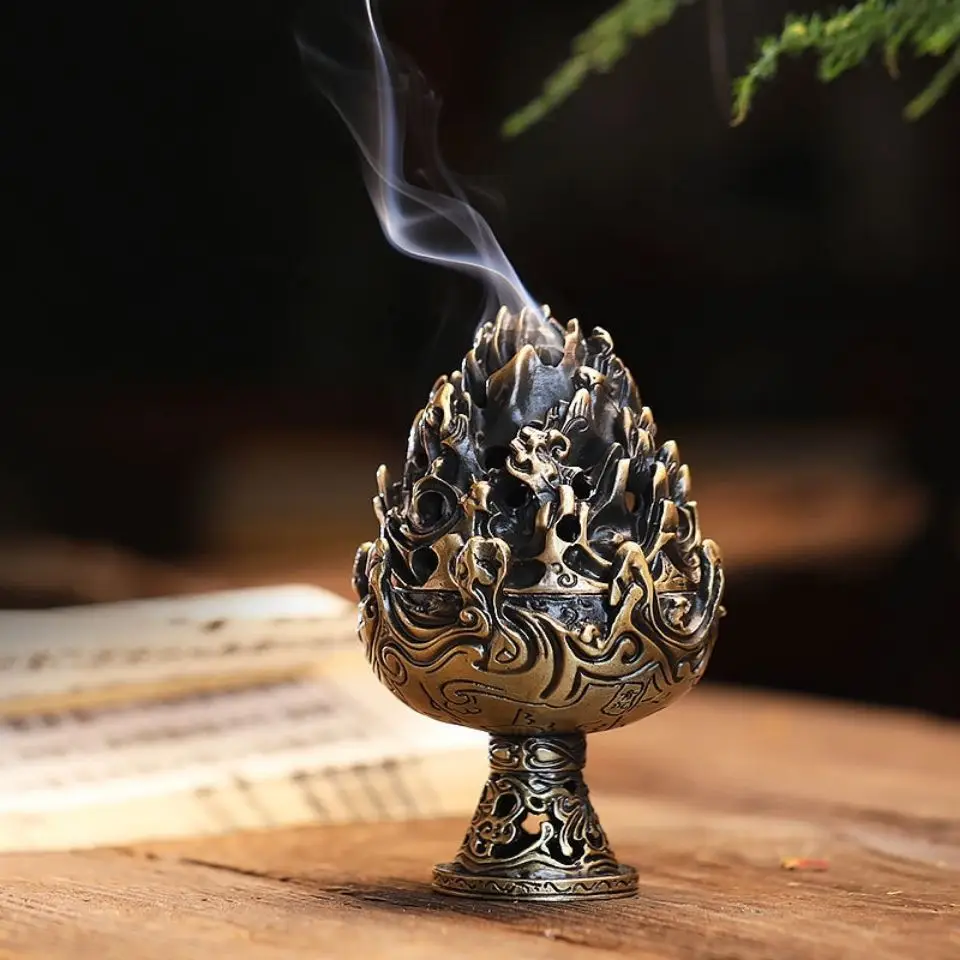 Elephant Incense Burner with Lid,Metal Incense Holder Office/Home/Bathroom Vintage Incense Burner Decorative Ornaments
Elephant Incense Burner with Lid,Metal Incense Holder Office/Home/Bathroom Vintage Incense Burner Decorative Ornaments