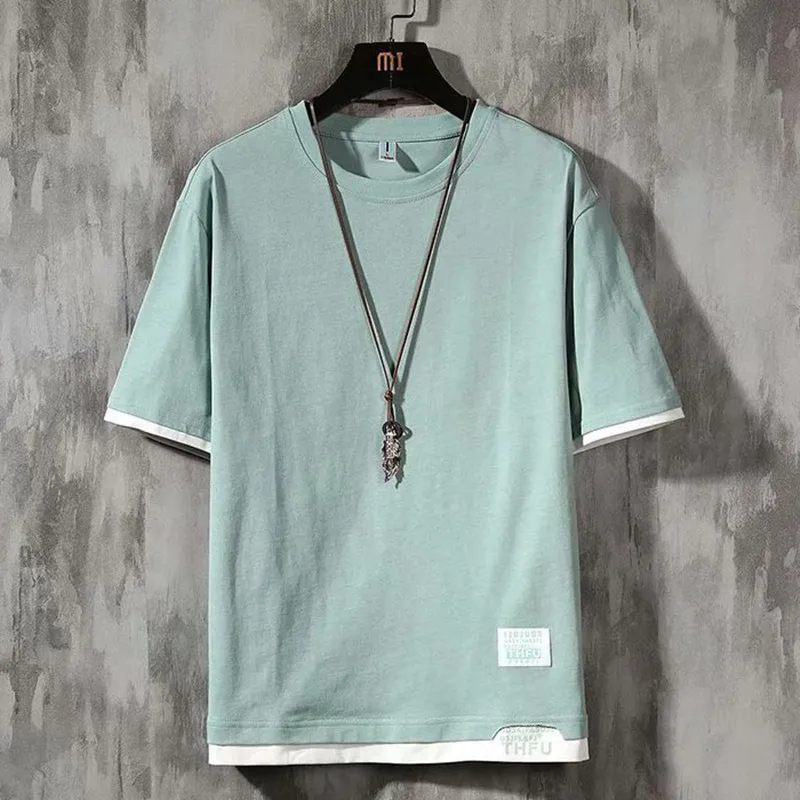SHX Summer Breathable Men T-shirt O-neck Mens Solid Color Short Sleeve Fashion Tshirts Tops Male Casual Hip Hop Streetwear Tees
SHX Summer Breathable Men T-shirt O-neck Mens Solid Color Short Sleeve Fashion Tshirts Tops Male Casual Hip Hop Streetwear Tees