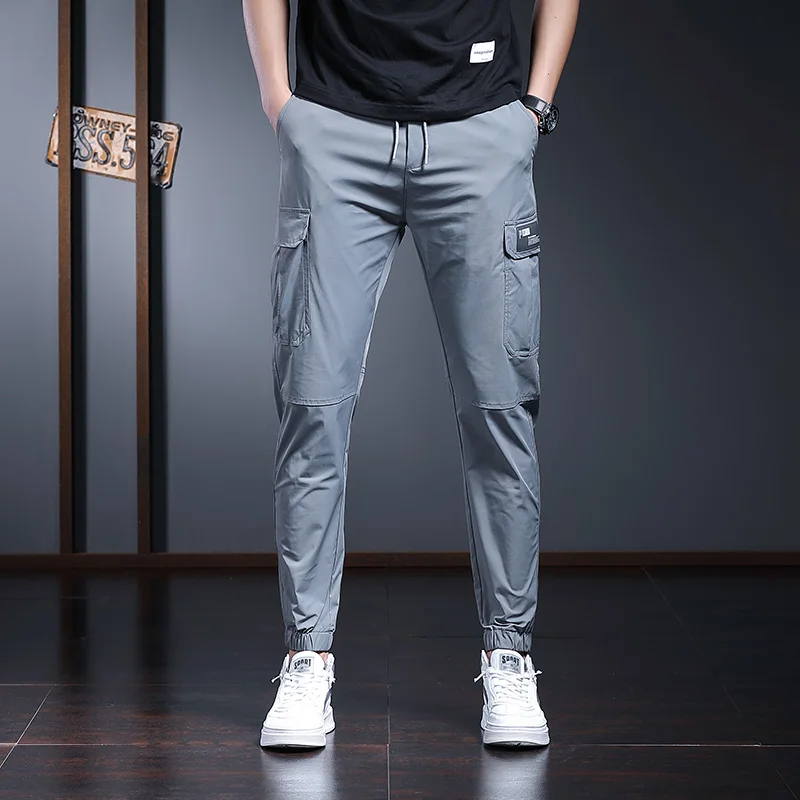 Men's Cargo Pants 2022 Summer Cool Fashion Comfortable Cargo Breathable Pocket Trousers New Black And Gray Casual Pants For Men
Men's Cargo Pants 2022 Summer Cool Fashion Comfortable Cargo Breathable Pocket Trousers New Black And Gray Casual Pants For Men