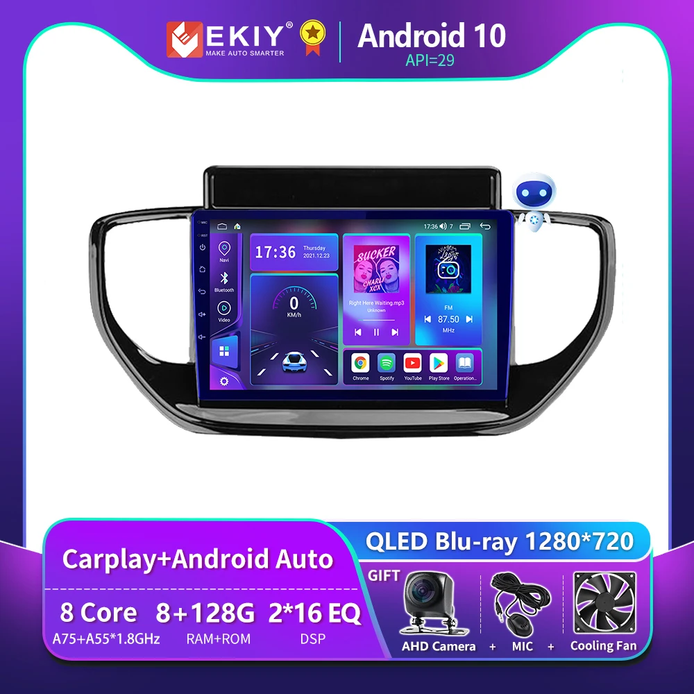 EKIY T900 8G 128G для Hyundai Solaris 2 II 2020-2021 Автомобильный радиоприемник GPS Авто Android Carplay Беспроводная мультимедийная система Blu-ray QLED № 2 Din DVD-плеер Голов...
EKIY T900 8G 128G для Hyundai Solaris 2 II 2020-2021 Автомобильный радиоприемник GPS Авто Android Carplay Беспроводная мультимедийная система Blu-ray QLED № 2 Din DVD-плеер Голов...