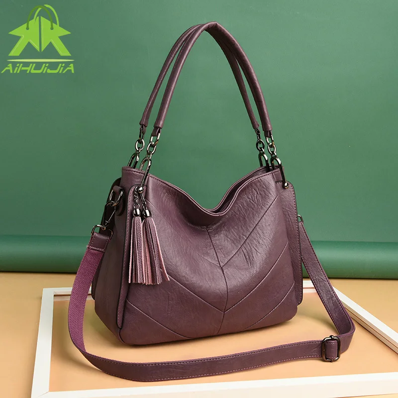 Luxury Casual Tote Women Bag High Quality Pu Leather Ladies Hand Bags 2022 New Big Shoulder Bag Fashion Tassel Crossbody Bags
Luxury Casual Tote Women Bag High Quality Pu Leather Ladies Hand Bags 2022 New Big Shoulder Bag Fashion Tassel Crossbody Bags