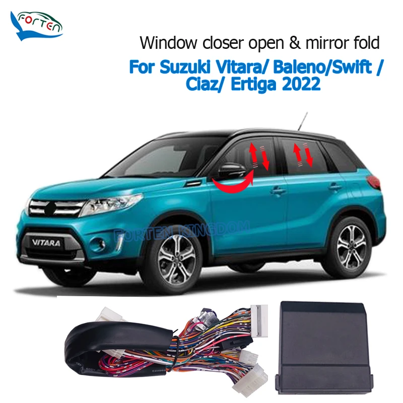 Car Side Rear View Mirror Folding And Auto Window Closer Open Kit For Suzuki Vitara /Baleno /Swift /Ciaz/ Ertiga 2022
Car Side Rear View Mirror Folding And Auto Window Closer Open Kit For Suzuki Vitara /Baleno /Swift /Ciaz/ Ertiga 2022