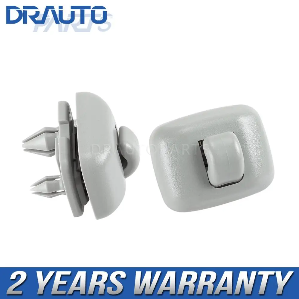 Pair of Gray Sun Visor Clip 8E0857561 8E0857562A For Audi A3 A4 A5 Q3 Q5 S3 S4 S5 RS3 RS4 RS5 TT
Pair of Gray Sun Visor Clip 8E0857561 8E0857562A For Audi A3 A4 A5 Q3 Q5 S3 S4 S5 RS3 RS4 RS5 TT