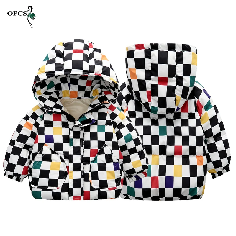 Winter Boys Girls Down For 2-8Years Old Jacket Fashion Young Thick Hooded Outerwear Coat Cotton-Padded Children's Clothes Parkas
Winter Boys Girls Down For 2-8Years Old Jacket Fashion Young Thick Hooded Outerwear Coat Cotton-Padded Children's Clothes Parkas