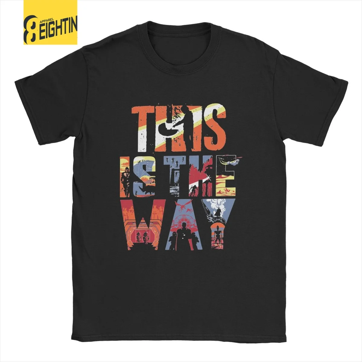 The Mandalorian Star Wars Men's T Shirts Novelty Unisex Tees Short Sleeve Crewneck T-Shirts Pure Cotton Birthday Gift Clothes
The Mandalorian Star Wars Men's T Shirts Novelty Unisex Tees Short Sleeve Crewneck T-Shirts Pure Cotton Birthday Gift Clothes